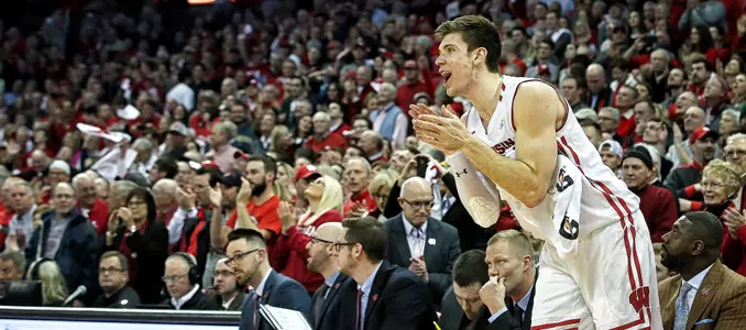 Ethan Happ men's basketball