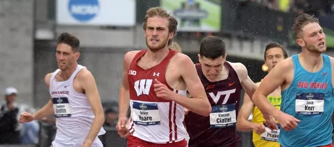 Ollie Hoare at the NCAA Outdoor Track and Field Championships