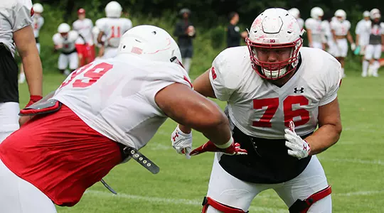 Kayden Lyles football fall camp 2018