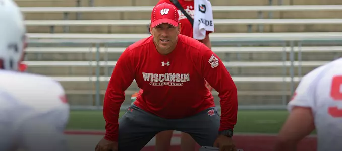Bob Bostad during 2018 Fall Camp