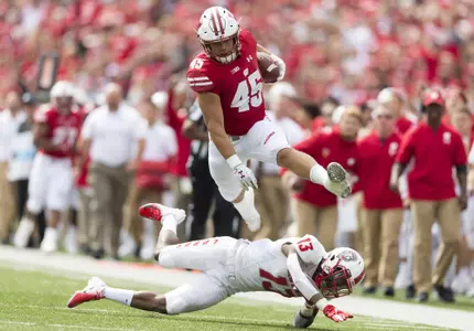 NCAA Football: New Mexico at Wisconsin