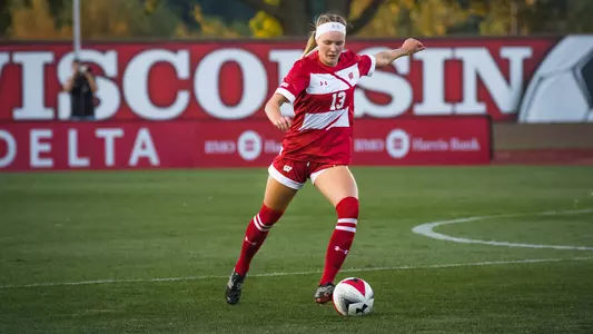 Camryn Biegalski women's soccer vs. Marquette 2017