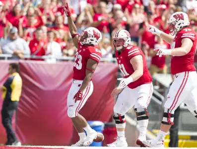 NCAA Football: New Mexico at Wisconsin