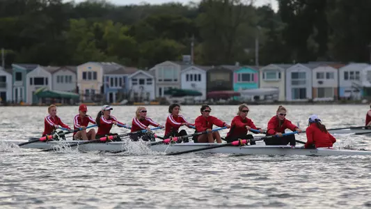 Lightweight eight scrimmage against Indiana and Iowa