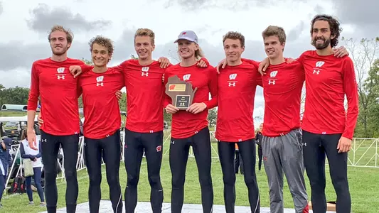 Wisconsin men's cross country team at 2018 Nuttycombe Wisconsin Invitational