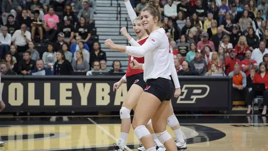 ME Dodge celebrates at Purdue