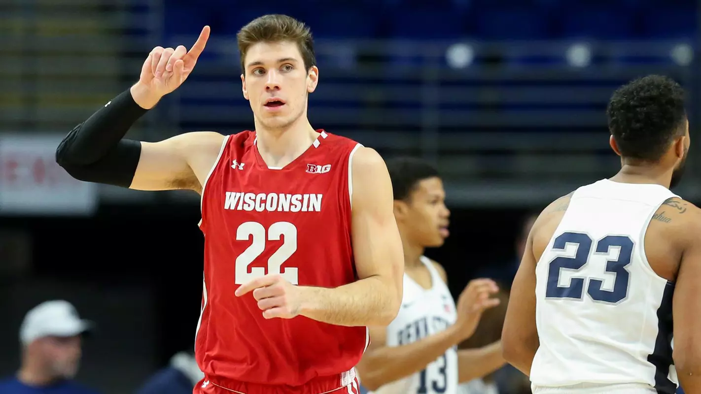 Ethan Happ against Penn State
