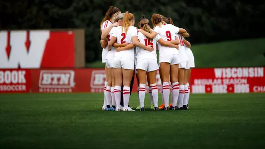 Women's Soccer Huddle