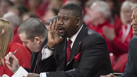 Wisconsin Badgers Howard Moore during an NCAA college basketball game against the Michigan Wolverines Sunday, February 28, 2016, in Madison, Wis. (Photo by David Stluka)
