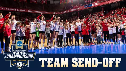 The Badgers sign Varsity after a win.