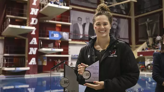 BLOOMINGTON, IN - 2019.02.20 - Women's Swimming and Diving Big Ten Tournament