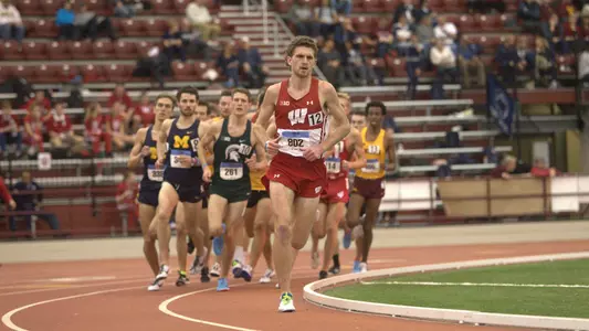 Zack Benning at 2018 Big Ten Indoor Championships