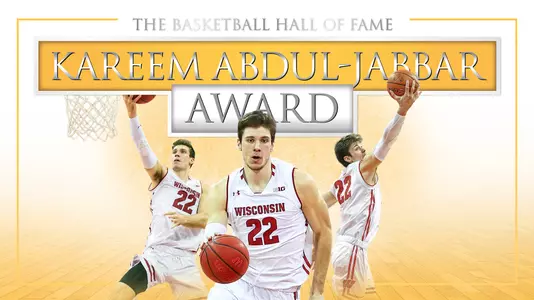 Ethan Happ Kareem Abdul-Jabbar Award