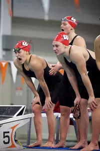 Waechter cheers on teammate