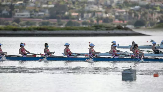 Lightweight eight at 2019 San Diego Crew Classic