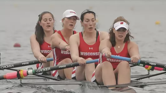 Varsity four at Big Ten championships