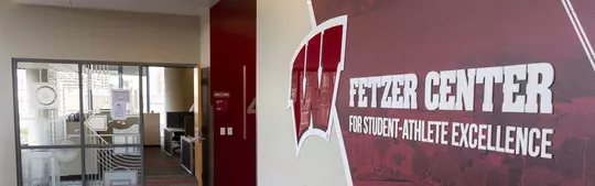 Fetzer Center for Student-Athlete Excellence. The University of Wisconsin-Madison student athletes study at the SAPC on Saturday May 4, 2019 before finals.  Photo by Tom Lynn/Wisconsin Athletic Communications