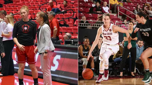 Action photos of Erica Yost and