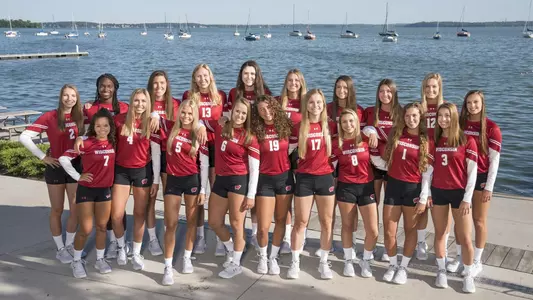 2019 Badger volleyball team