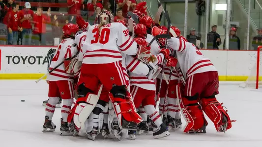 Badgers celebrate their Border Battle win