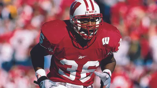 University of Wisconsin (36) Mike Echols.Photo by David Stluka.
