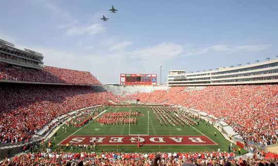 2006 Camp Randall Flyover All-American Photo