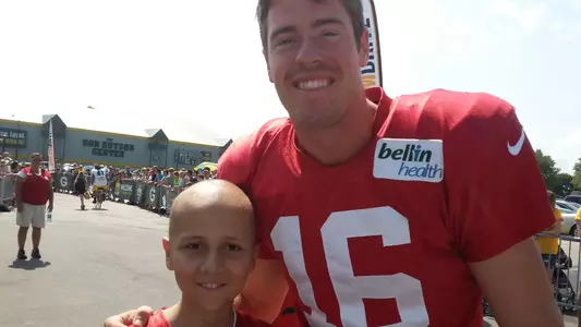 Scott Tolzien and Jaxson