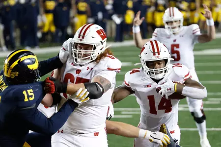 NCAA Football: Wisconsin at Michigan