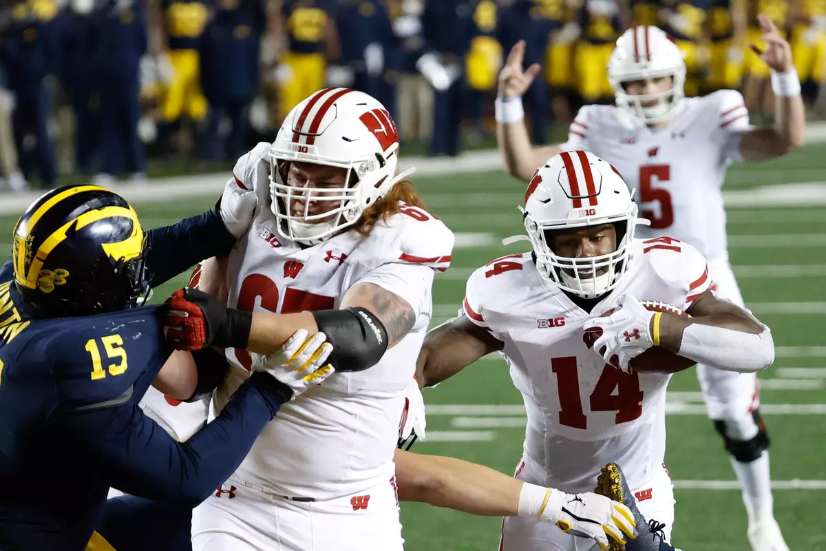 NCAA Football: Wisconsin at Michigan