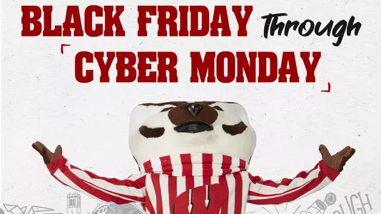 Black Friday deals - Bucky Badger