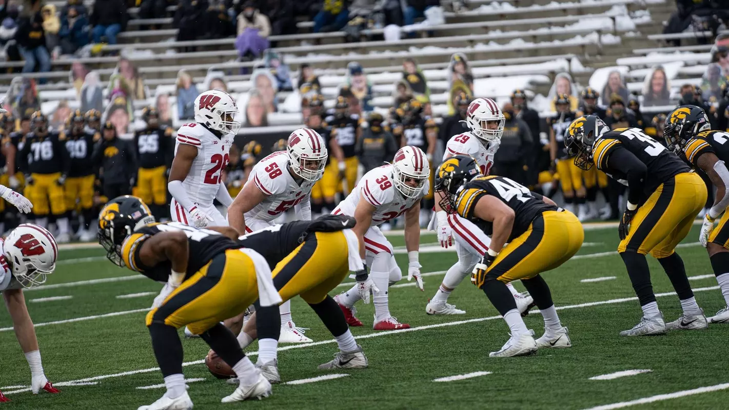 Wisconsin football at Iowa