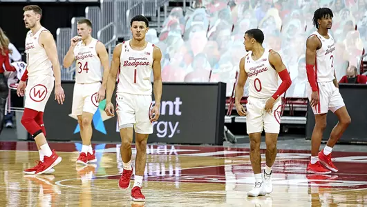 Badgers during a game against Nebraska