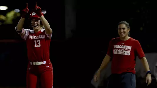 Ally Miklesh FAU Tournament Wisconsin Softball