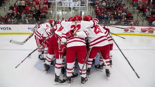 Badgers huddle against OSU