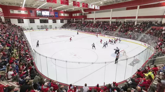 Wisconsin Badgers women's hockey during an NCAA college women’s hockey game against the Penn State Nittany Lions Friday, Oct. 4, 2019, in Madison, Wis. The Badgers won 7-0. (Photo by David Stluka/Wisconsin Athletic Communications)
