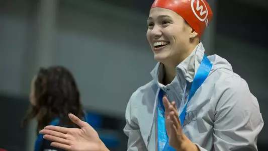 Beata Nelson collects one last B1G gold