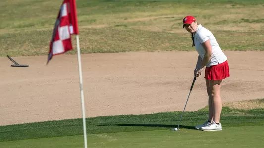 Emily Lauterbach at the Westbrook Invitational 2020