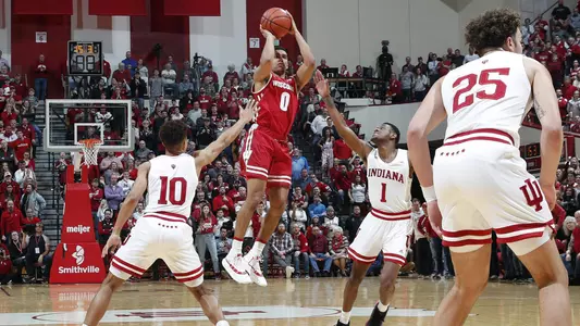 Trice shot at Indiana in 2018