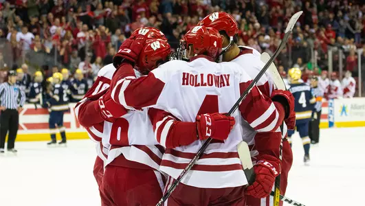 Team Huddle vs. Notre Dame