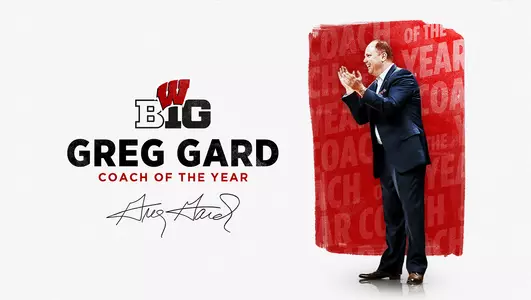 Greg Gard Coach of the Year Headline
