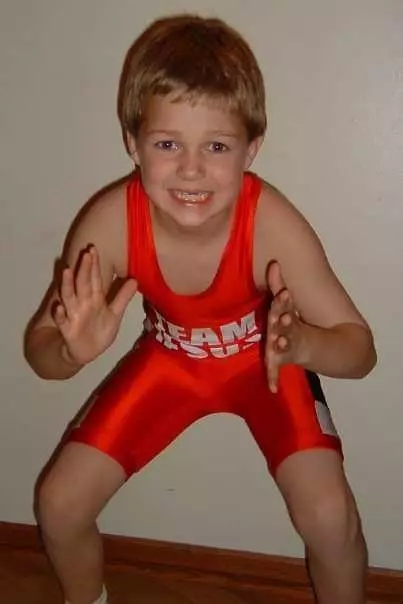 Seth Gross, young child wrestler
