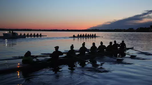 Rowing on Lake Mendota