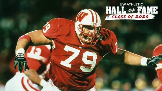 Aaron Gibson 2020 UW Athletic Hall of Fame