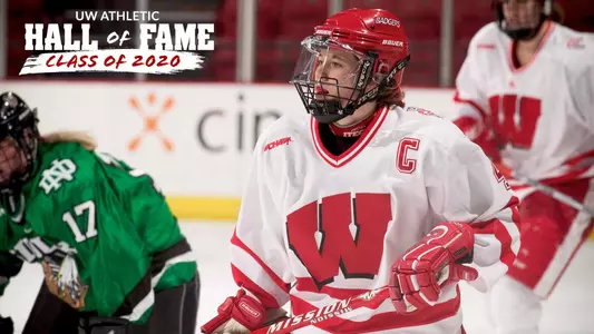Carla MacLeod 2020 UW athletic hall of fame Wisconsin women's hockey