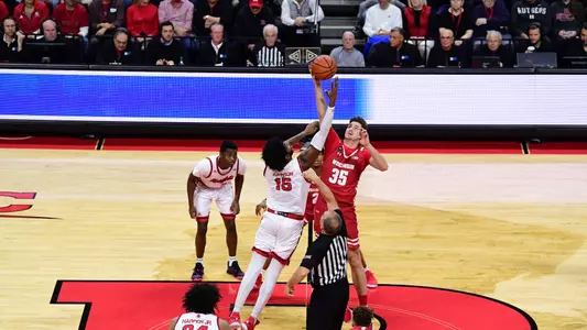 Tip-off Wisconsin men's basketball at Rutgers Nate Reuvers