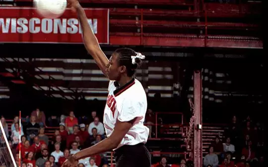 Sherisa Livingston volleyball
