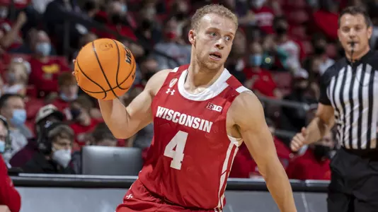 Carter Higginbottom at red/white scrimmage