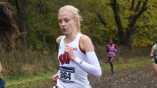 Shea Ruhly running at regionals