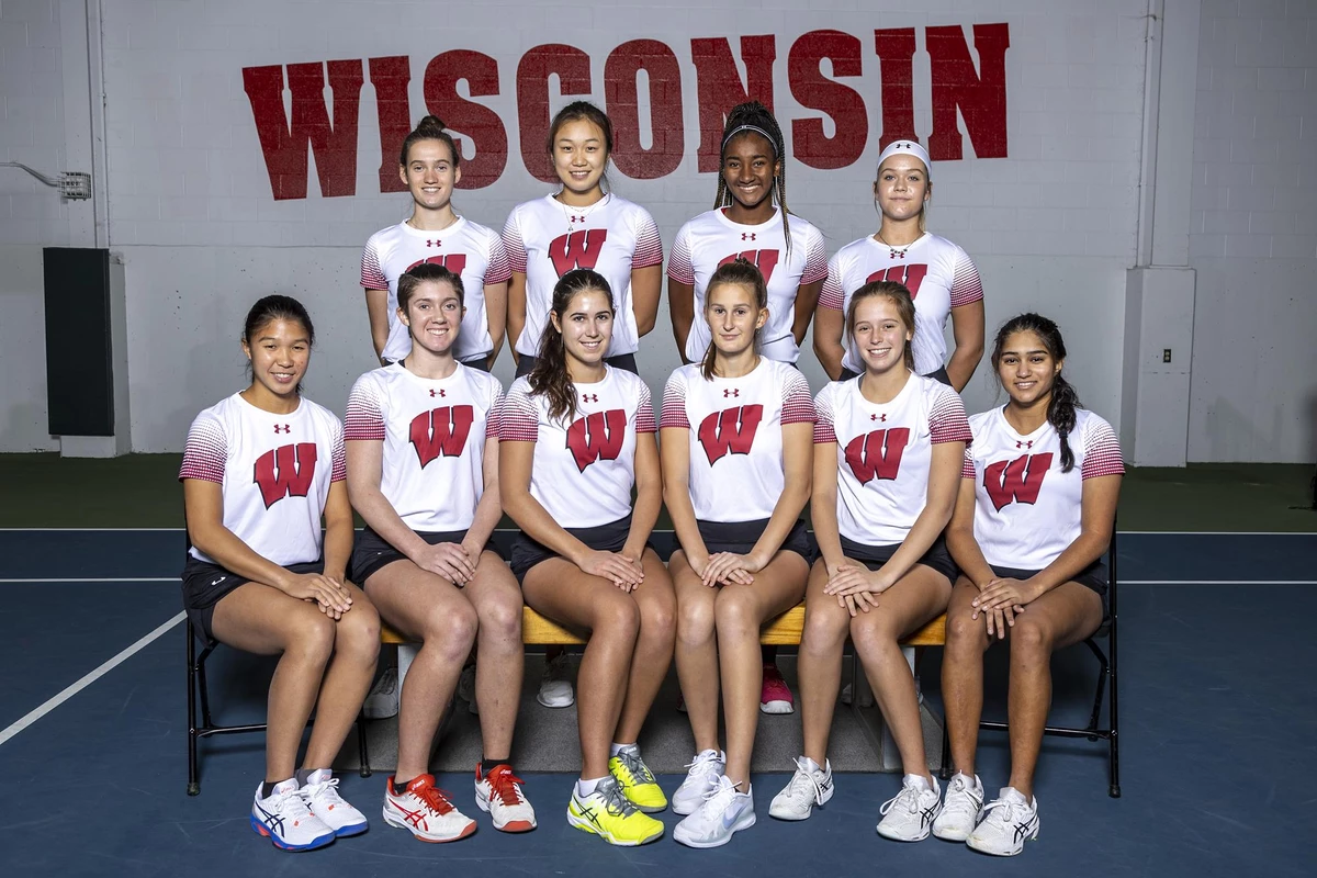 2021-22 Wisconsin Women's Tennis Team