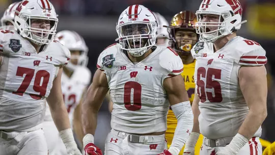 Braelon Allen, Jack Nelson, Tyler Beach - 2021 Las Vegas Bowl